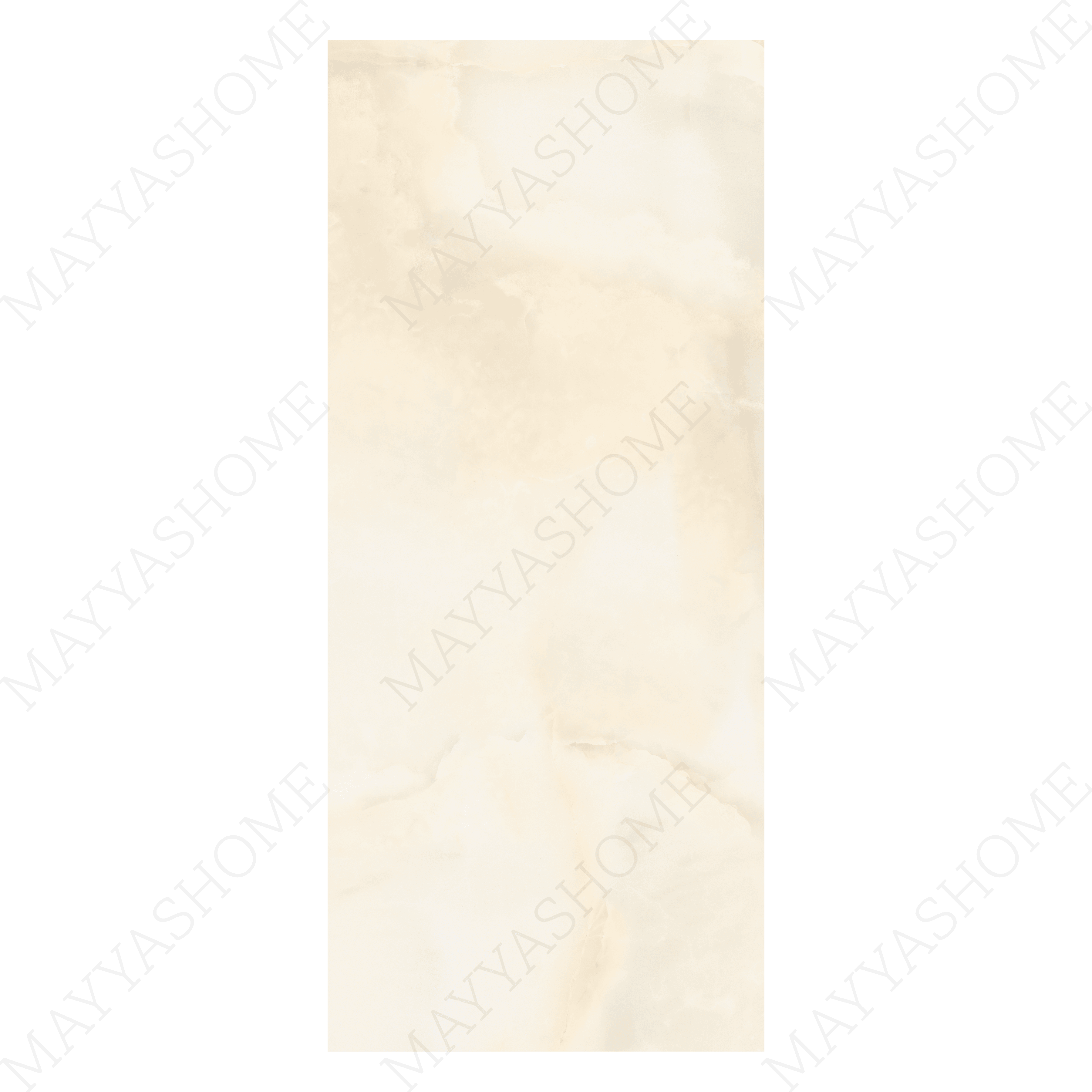 Onyx Rose Gold glossy porcelain tile 120x280cm. Elegant rose-gold tones with onyx design, 09mm thick, perfect for luxury walls and interiors.