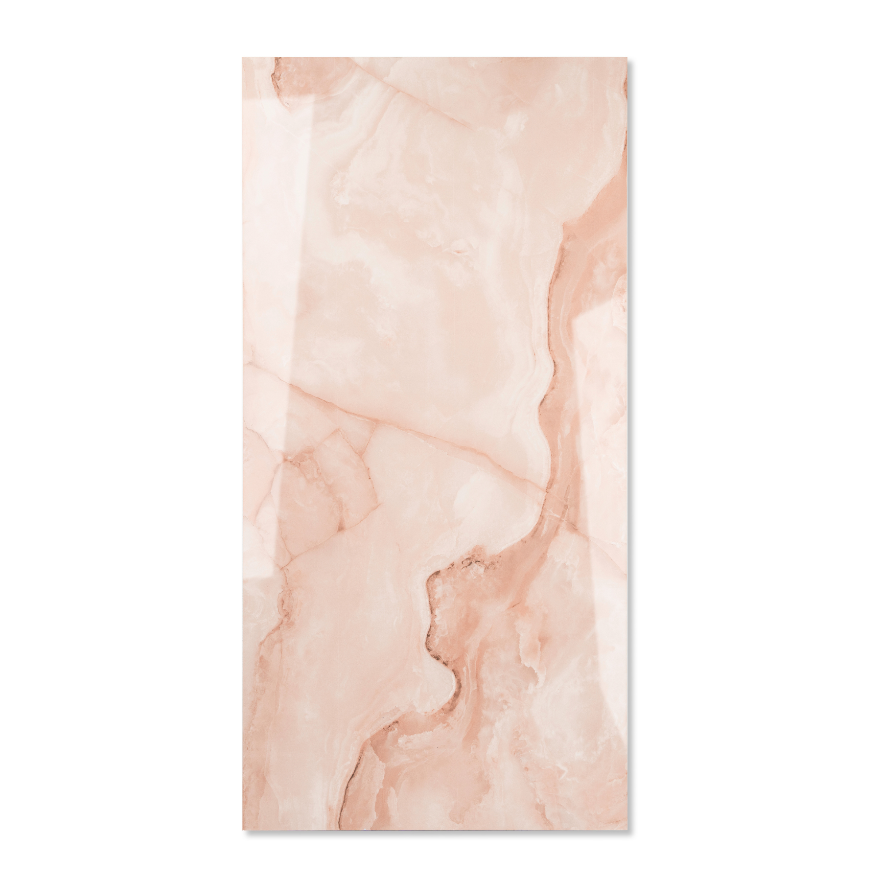 Onyx Rose porcelain tile 60x120cm 9mm thickness, rose onyx marble look design, durable porcelain tile ideal for elegant floors and walls.