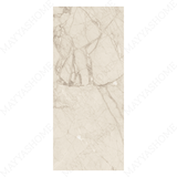 Opus Beige 120x278cm glossy porcelain tile. Warm beige marble look, 09mm slab, seamless finish, perfect for luxury walls, floors & interiors.