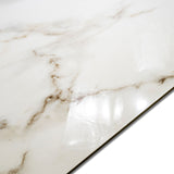 Pearl Vein glossy marble effect porcelain tile 60x120cm with 9mm thickness features soft veining and a bright polished look.