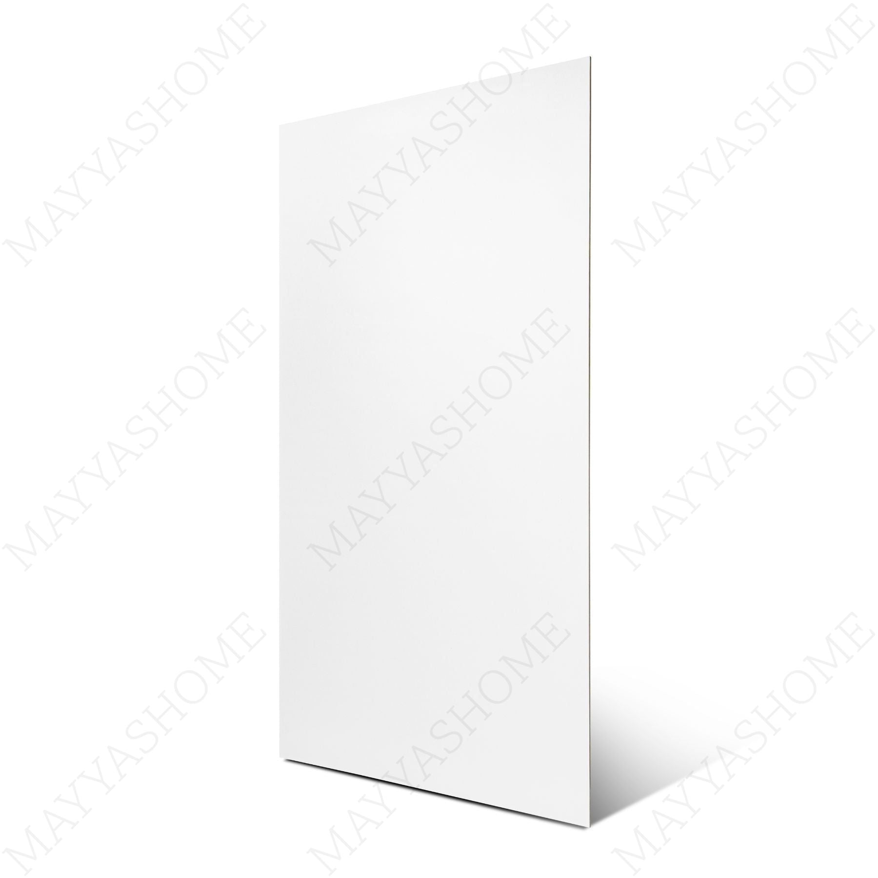 Plain White porcelain tile 60x120cm 9mm thick offers a clean minimalist look with strong porcelain performance for modern floor and wall designs.