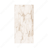 Platina Gold 120x240cm glossy tile with radiant golden tones and seamless finish. A luxurious design choice for modern and elegant interiors.