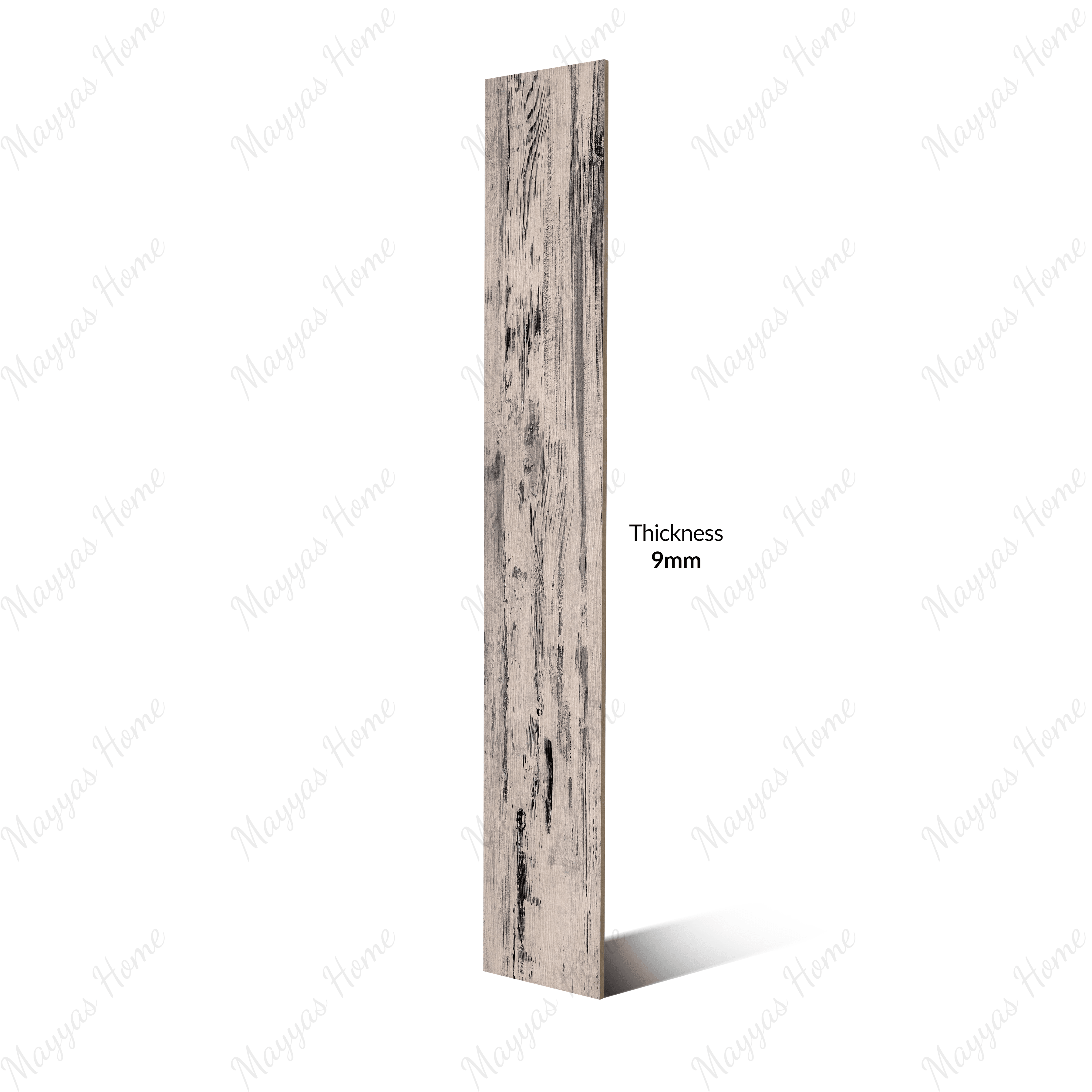 Plaza White 20x12cm porcelain tile with 09mm thickness. Durable, bright, and water-resistant. Perfect for walls, kitchens, bathrooms, and accent areas.