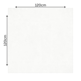 Polo White 120x120cm matt porcelain tile with subtle textures. Durable, elegant, and perfect for modern floors and walls.