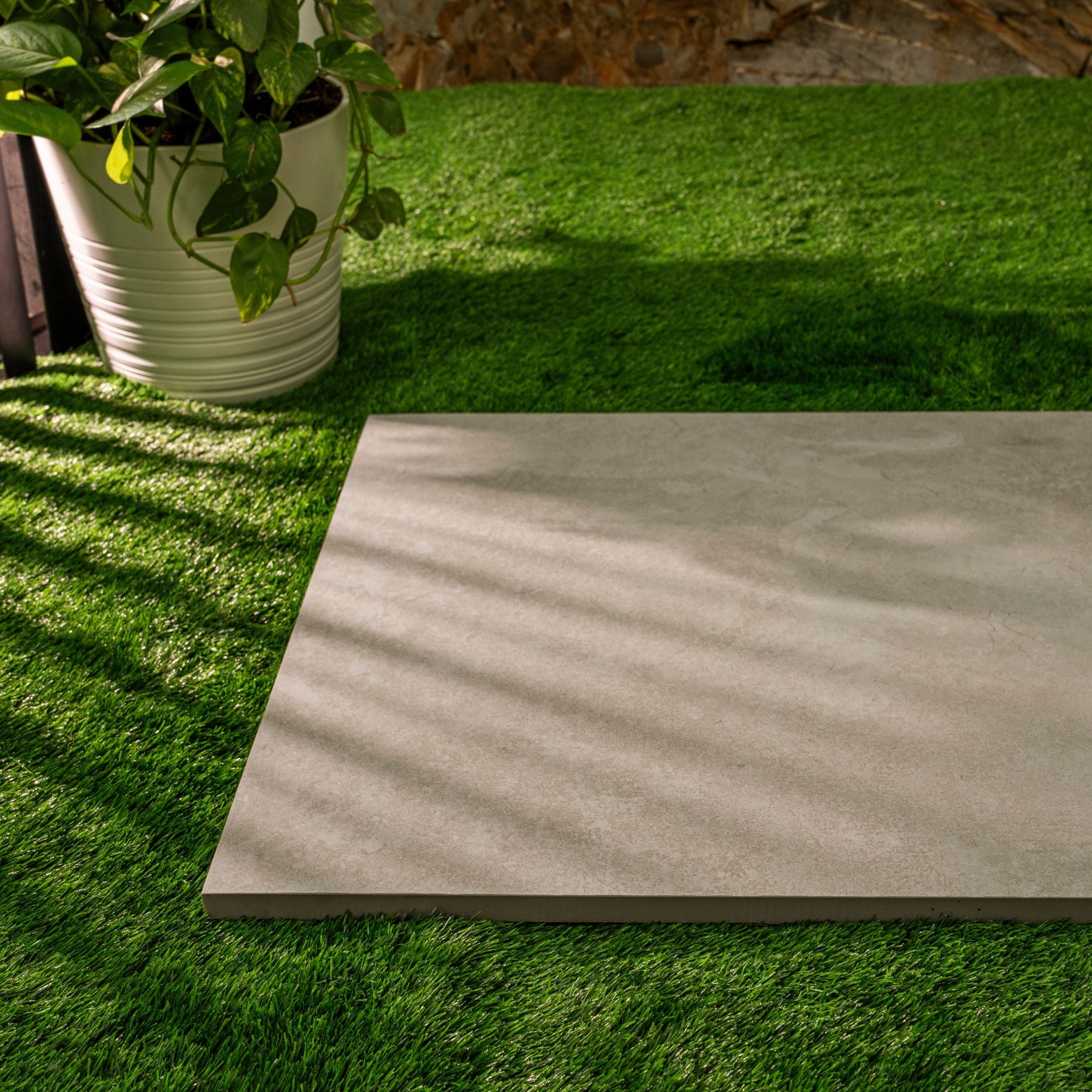 Porcelain Sky matt porcelain tile 60x120x2CM with soft light tone, durable large format surface ideal for modern floors, walls and premium interior spaces.