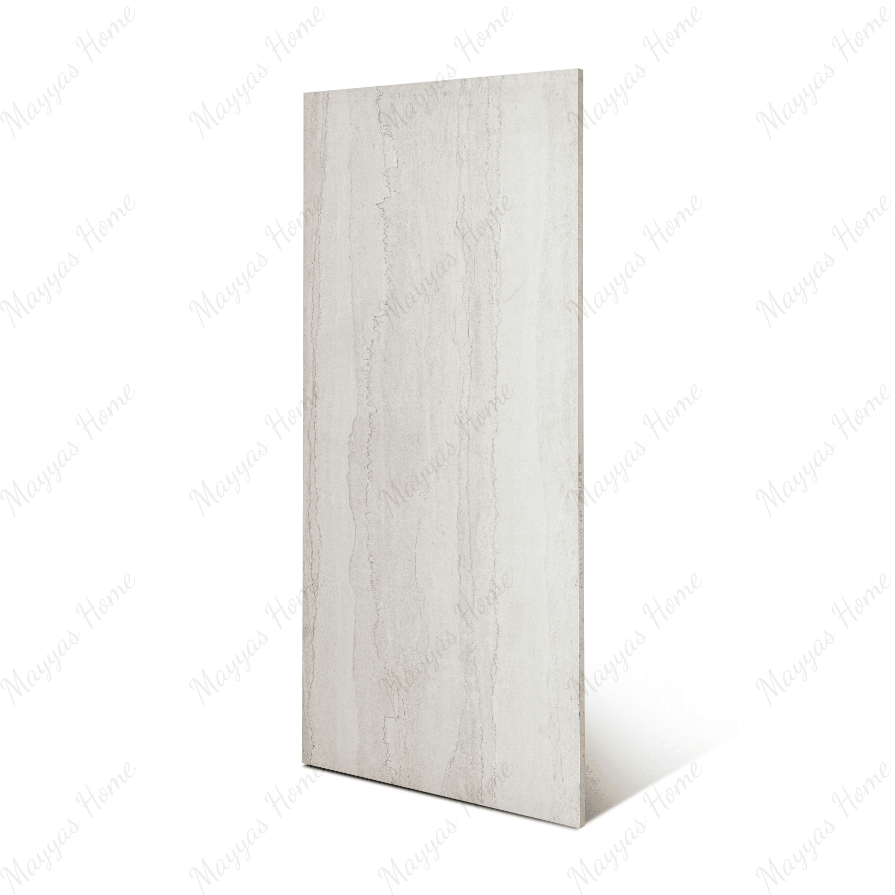 Portland View Silver porcelain tile 60x120cm 2mm thickness, silver stone look design, durable porcelain tile for modern floors and walls.