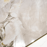 Porto Gold porcelain tile 60x120cm 9mm thickness, marble look design with gold veining, durable porcelain, ideal for luxury floors and walls.