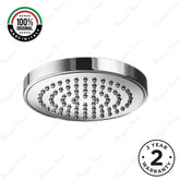 Premium adjustable ABS shower head with G1/2 female connection and chrome finish. Ideal for hotels, hospitals, gyms and residential bathrooms across UAE.