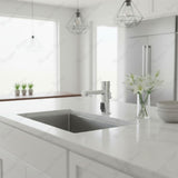 Premium battery-powered electronic sink mixer tap with above-counter installation and adjustable water-saving flow limiter technology.