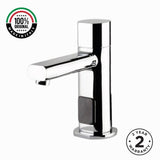 Premium electric-powered electronic single water sink tap with above-counter installation and adjustable water-saving flow limiter technology.