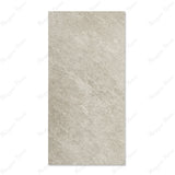 Quartz Light Grey matt porcelain tile 60x120cm x 2mm with modern stone texture. Stylish large format tile perfect for floors and walls in contemporary interiors.