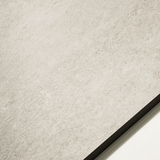 Quarzo White porcelain tile 60x120cm 2mm thickness, white stone look design, durable porcelain tile for modern floors and walls.