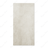 Quarzo White porcelain tile 60x120cm 2mm thickness, white stone look design, durable porcelain tile for modern floors and walls.