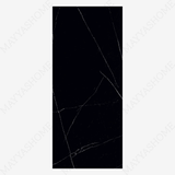 ROYAL MARQUINA 120x278cm black marble look tile with elegant veining and a luxurious glossy finish. A premium large format tile for sophisticated interiors.