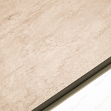 Rasa Beige porcelain tile 60x120cm 2mm thickness, beige stone look design, durable porcelain tile for modern floors and walls.