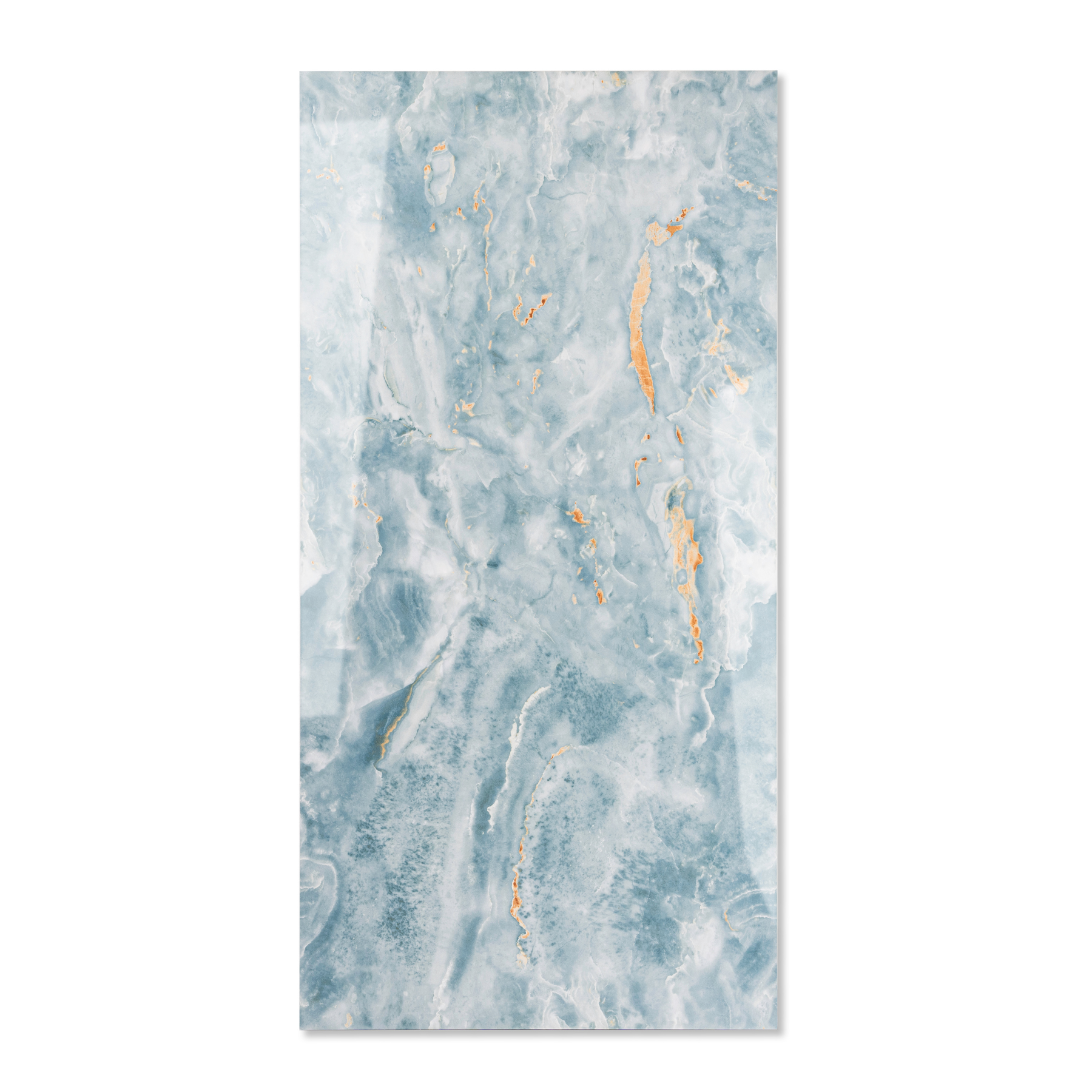 Regal Aqua porcelain tile 60x120cm 9mm thickness, aqua marble look design, durable porcelain tile, ideal for modern floors and walls.