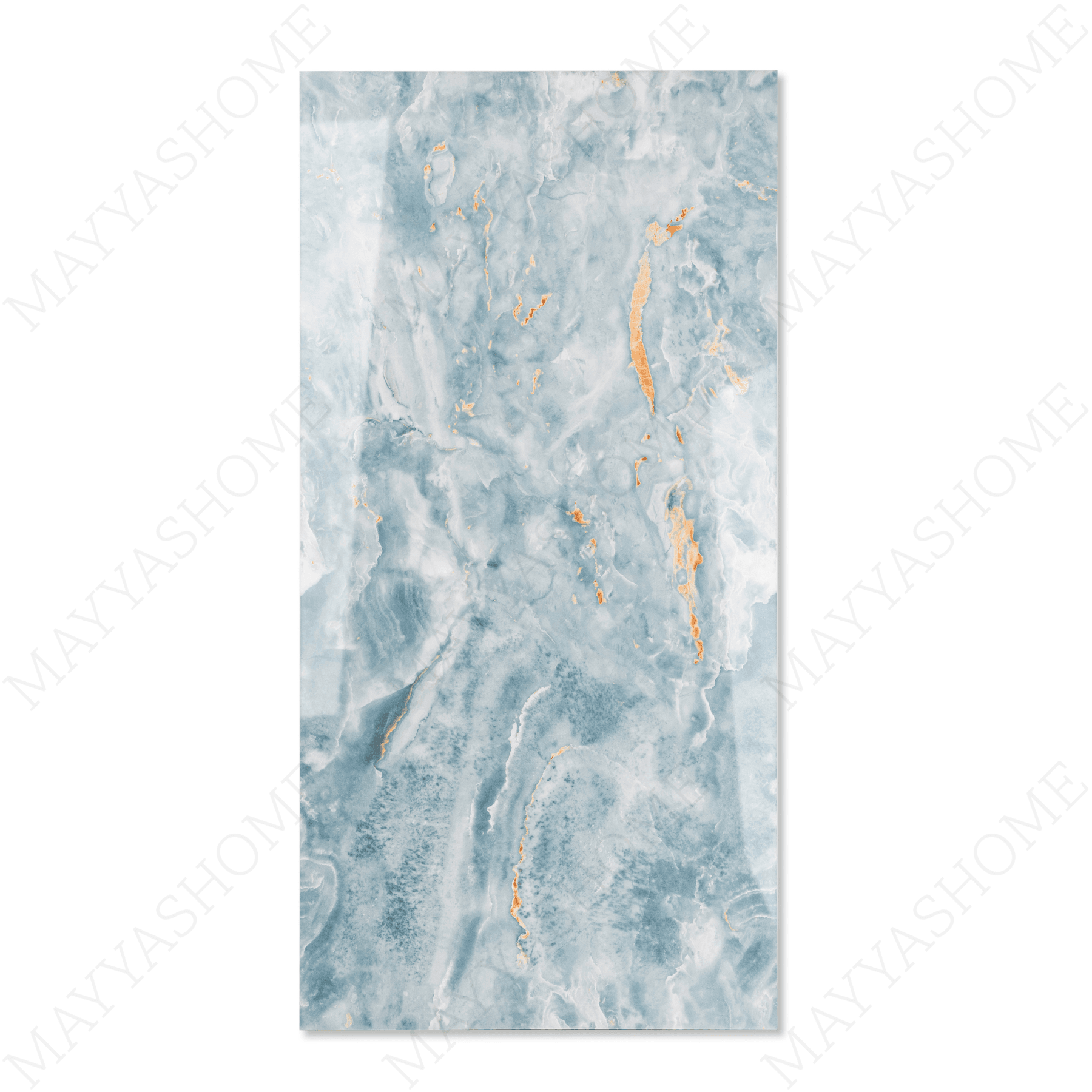 Regal Aqua porcelain tile 60x120cm 9mm thickness, aqua marble look design, durable porcelain tile, ideal for modern floors and walls.