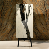 River White porcelain tile 60x120cm 9mm thickness, marble look design, durable porcelain, ideal for bright floors and walls.