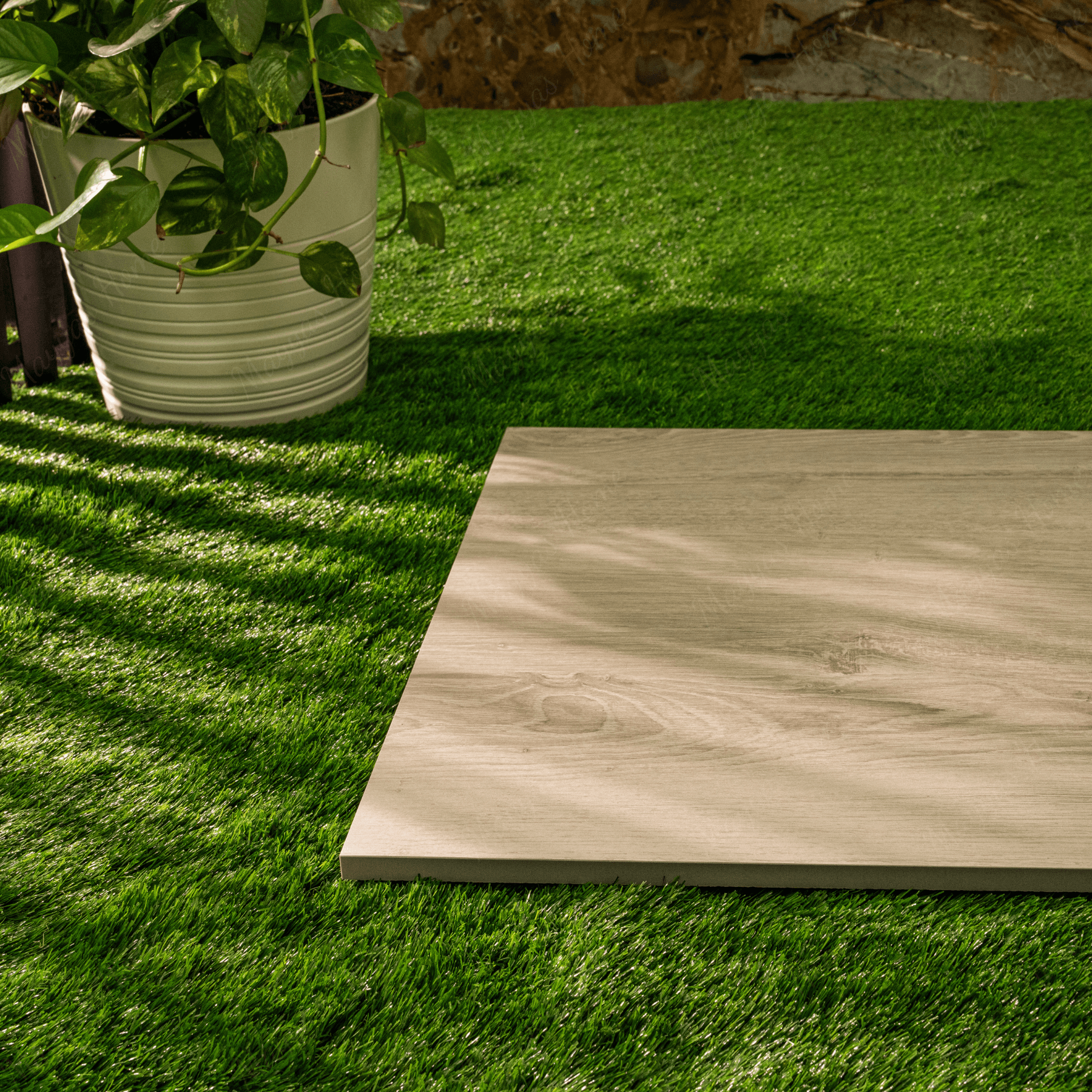 Riverwood Pearl porcelain tile 60x120cm 9mm thickness, wood look design, durable porcelain tile for warm natural floors and walls.