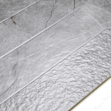 Rock Sterlina Henna porcelain tile 60x120cm 9mm thickness, brown stone look design, durable porcelain tile for warm modern floors and walls.