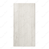 Roma Travertino Bianco porcelain tile 60x120cm 9mm thickness, white travertine marble look design, durable porcelain tile for elegant floors and walls.