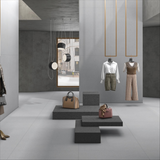 SAGA Royal Grey fullbody porcelain tile with elegant grey design