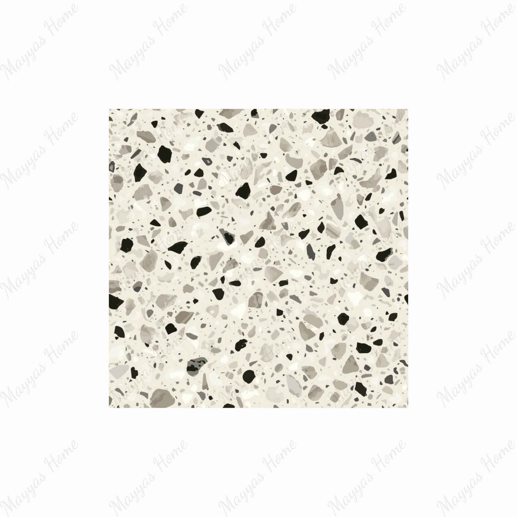 SAUDI Matt Porcelain Tile 45x45cm – 12MM Thick Natural Stone Look Floor & Wall Tile
