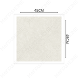 SAUDI 45x45cm Matt Porcelain Tile 12MM Beige Stone-Look, Slip-Resistant Surface