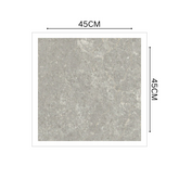 SAUDI 45x45cm Matt Porcelain Tile 12MM Earthy Stone Look, Slip-Resistant