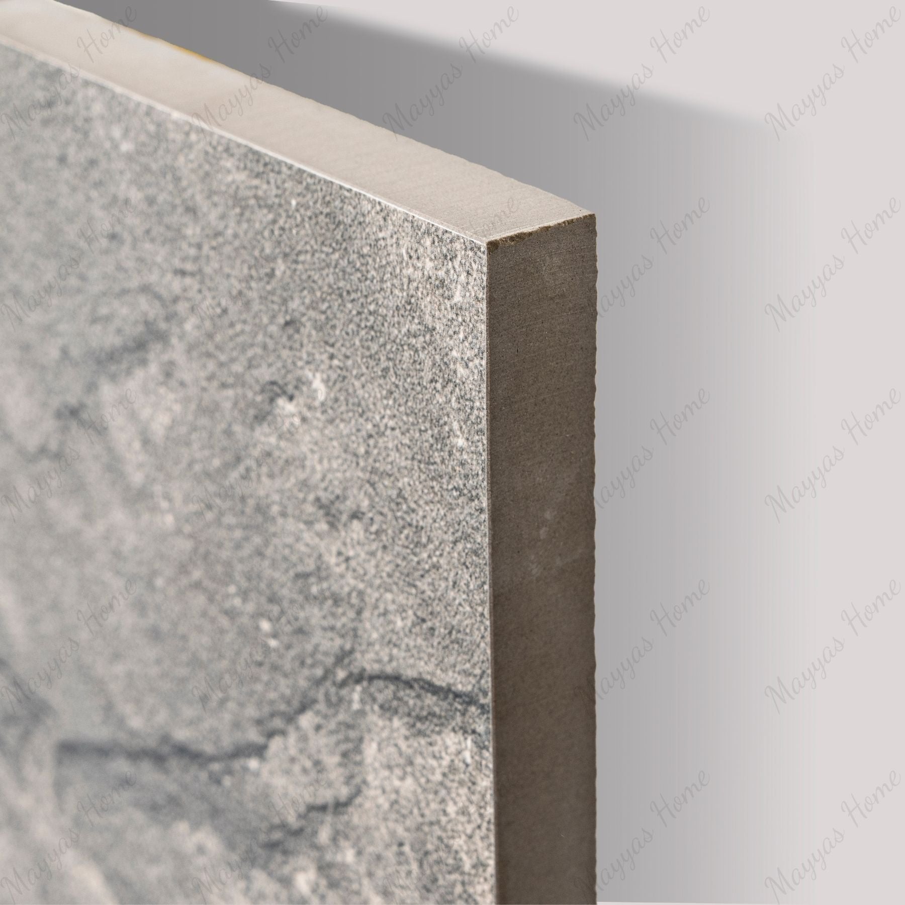 Sagar Black matt porcelain tile 60x120cm x 2mm featuring a bold modern surface. Durable large format tile ideal for stylish floors and walls in contemporary spaces.