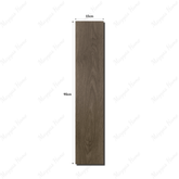 Shadow Walnut 15x90cm porcelain slab with deep walnut tones. Wood-look design, durable, low-maintenance, and ideal for elegant floors and walls.