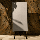 Shop BRIO BIANCO large format porcelain tile 600x1200mm with a matt marble-look finish and 9MM thickness. Durable, scratch-resistant, and perfect for floors and walls. Ideal for modern, glare-free interiors.