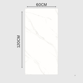 Shop KEROS STATUARIO large format porcelain tile 600x1200mm with matt marble-look finish and 9MM thickness. Durable, scratch-resistant, and perfect for stylish, low-glare flooring and wall solutions.