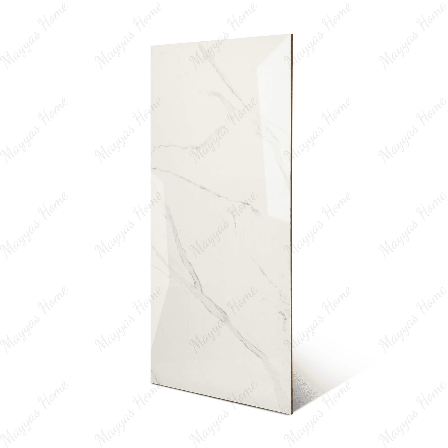 Shop KEROS STATUARIO large format porcelain tile 600x1200mm with matt marble-look finish and 9MM thickness. Durable, scratch-resistant, and perfect for stylish, low-glare flooring and wall solutions.