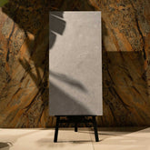 Shop LAIT PEARL porcelain tile 600x1200mm with 9MM thickness and rocker carving texture. Large format durable tile ideal for seamless floors and walls with excellent wear and stain resistance.