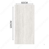 Shop ROMA TRAVERTINE BIANCO porcelain tile 600x1200mm with 9MM thickness and carving matt finish. Durable large format tile ideal for seamless floors and walls with natural travertine texture.