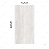 Shop ROMA TRAVERTINE BIANCO porcelain tile 600x1200mm with 9MM thickness and carving matt finish. Durable large format tile ideal for seamless floors and walls with natural travertine texture.