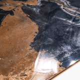 Shop SIMONA BLACK large format porcelain tile 600x1200mm with a high glossy marble-look finish and 9MM thickness. Durable, scratch-resistant, and ideal for floors and walls in modern interiors. Perfect for elegant, easy-care spaces.