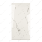 Silver Mist Vein porcelain tile 60x120cm 9mm thickness, light grey marble look design, durable porcelain tile for modern floors and walls.