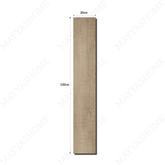Silver Wood Gris 20x12cm porcelain tile with 09mm thickness. Durable, wood-inspired grey tile perfect for walls, kitchens, and accent designs.