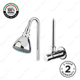 Single water timed shower tap with 15–25 second push-button control, shower column, shower head and anti-vandal protection for UAE facilities.