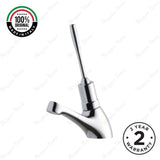 Single water timed sink tap with 8–12 second lever control, adjustable flow regulation and water-saving performance for UAE commercial and public washrooms.