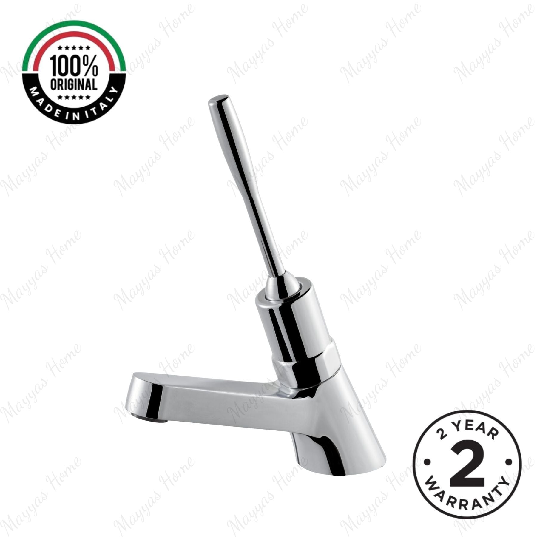 Single water timed sink tap with 8–12 second lever control and above-counter installation for UAE commercial, healthcare, hospitality and public washroom projects.