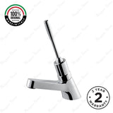Single water timed sink tap with 8–12 second lever control and above-counter installation for UAE commercial, healthcare, hospitality and public washroom projects.