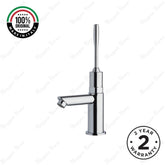 Single water timed sink tap with 8–12 second lever control, chrome finish and flexible hose connection. Ideal for healthcare, commercial and public washrooms UAE.