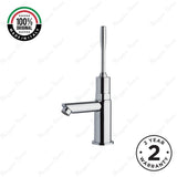 Single water timed sink tap with 8–12 second lever control, chrome finish and flexible hose connection. Ideal for healthcare, commercial and public washrooms UAE.