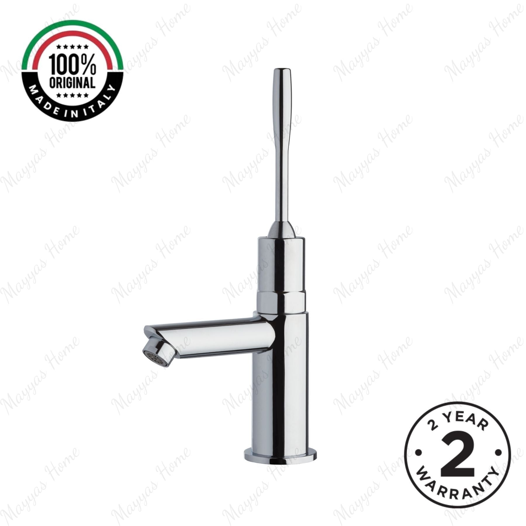Single water timed sink tap with 8–12 second lever control operation and above-counter installation. Ideal for UAE commercial, healthcare and public washrooms.