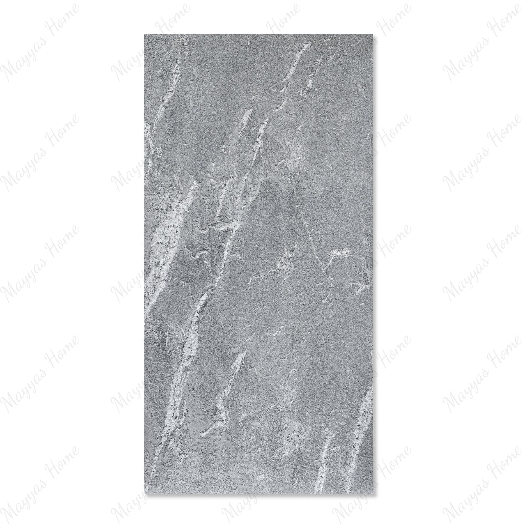 Slate Grey porcelain tile 60x120cm features a bold stone look with premium porcelain durability, ideal for modern floor and wall applications.
