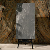 Slate Grey porcelain tile 60x120cm features a bold stone look with premium porcelain durability, ideal for modern floor and wall applications.