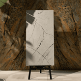 Solara White porcelain tile 60x120cm with 9mm thickness features a soft marble look, durable porcelain body, premium finish for floors and walls.